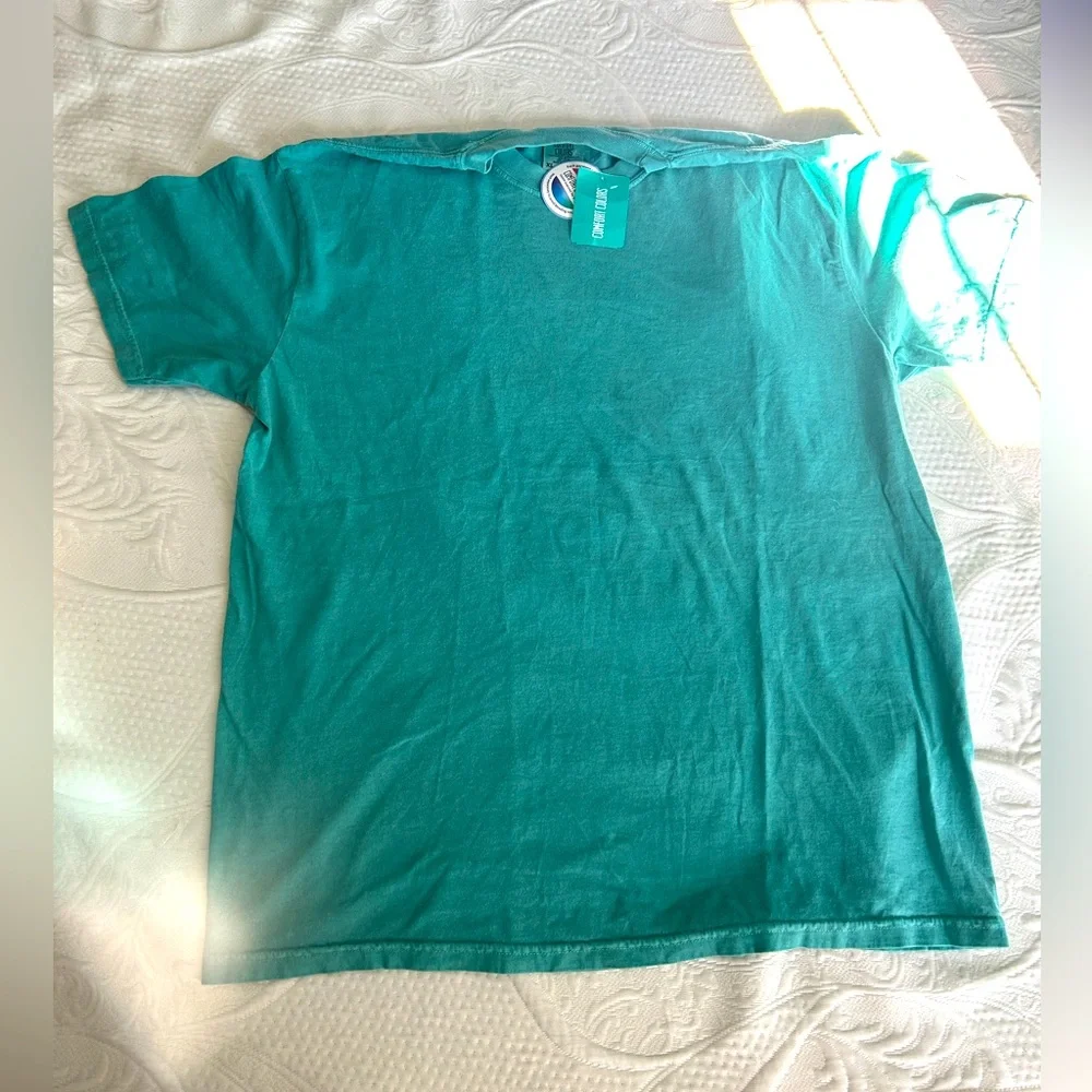 NWT Comfort Colors XL Seafoam Green Tee - Picture 3 of 3